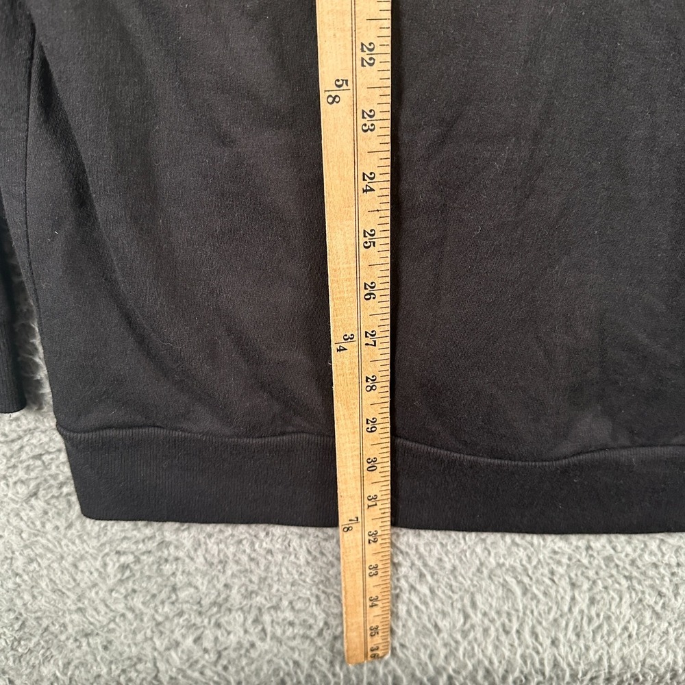 Marine Layer x Tony Hawk Hoodie Mens XL Black Full Zip Cotton Modal Made In USA - Picture 7 of 11